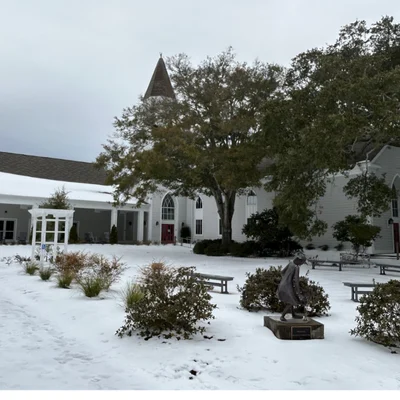 St. Philip’s in snow